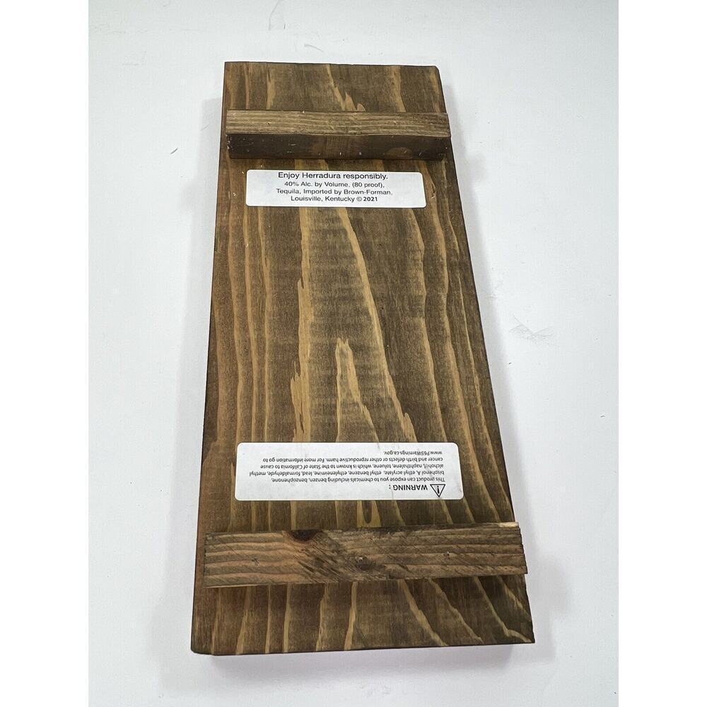 Tequila Herradura Tequila Tasting Tray Shots Wood Bar Chalk Man Cave NEW - Picture 5 of 10